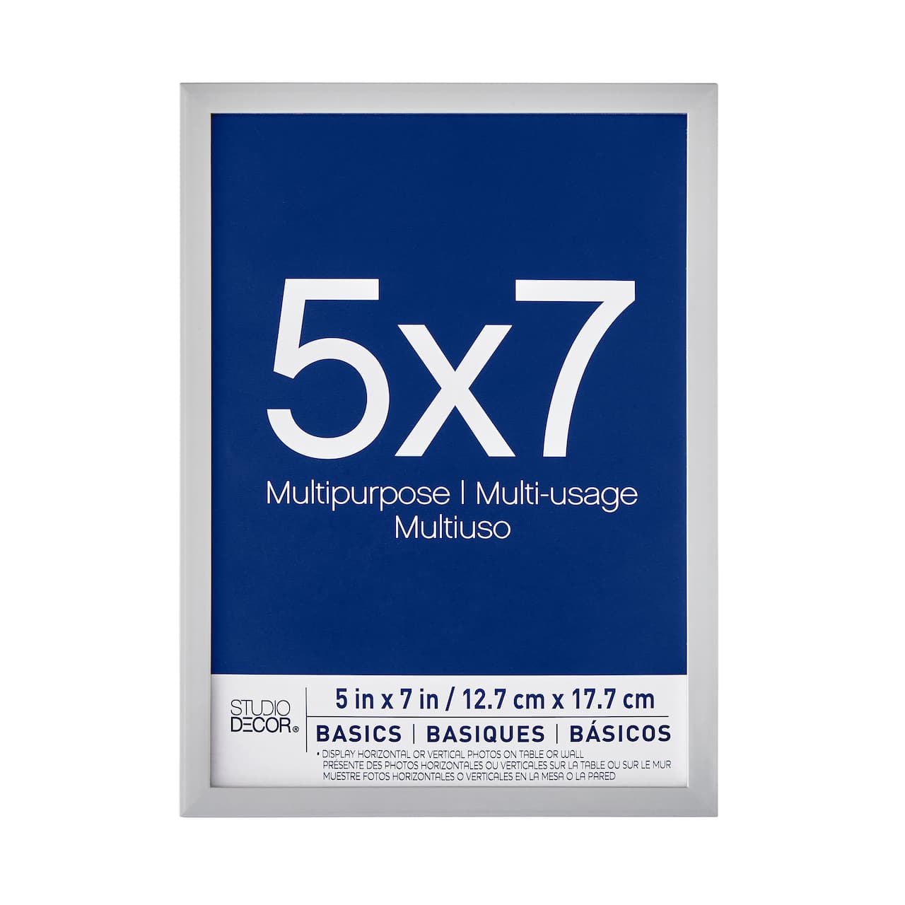 12 Pack: Silver Multipurpose Frame, Basics by Studio Décor®